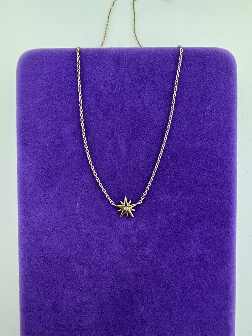 💛 Mejuri 18k Gold Vermeil Sapphire Starburst Pendant Necklace | Celestial Luxury